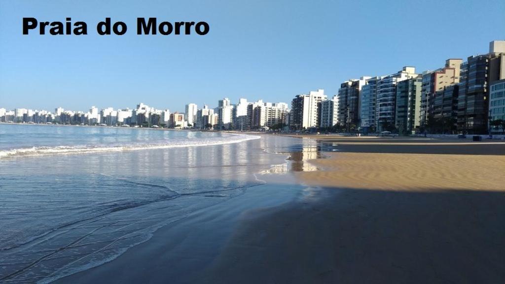 Apartamento Vista Mar: Beachfront 2-Bedroom with Elevator and Wi-Fi Guarapari Exterior photo